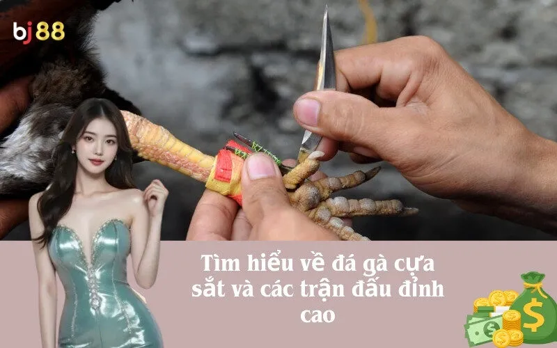 Tìm hiểu về đá gà cựa sắt và các trận đấu đỉnh cao